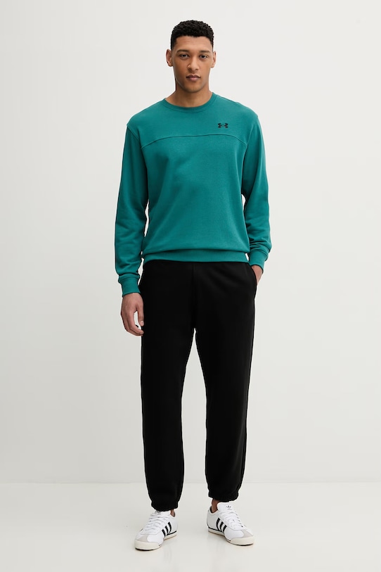 Under Armour bluza Rival 6009347 zielony SS26