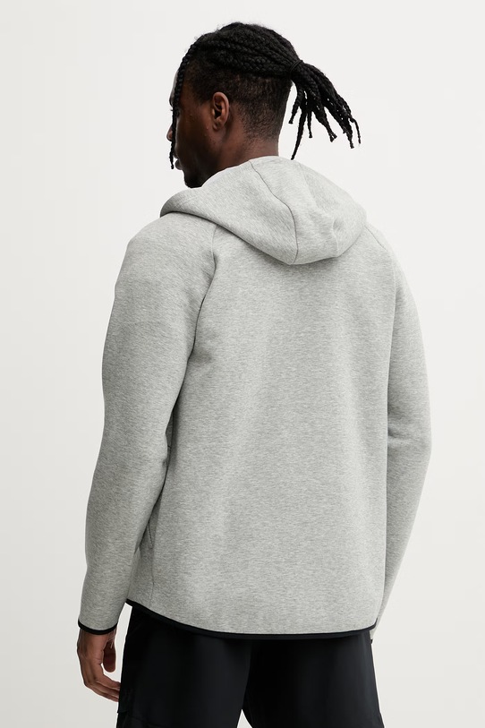 Odzież Under Armour bluza rozpinana męska Unstoppable Flc 1389352 szary