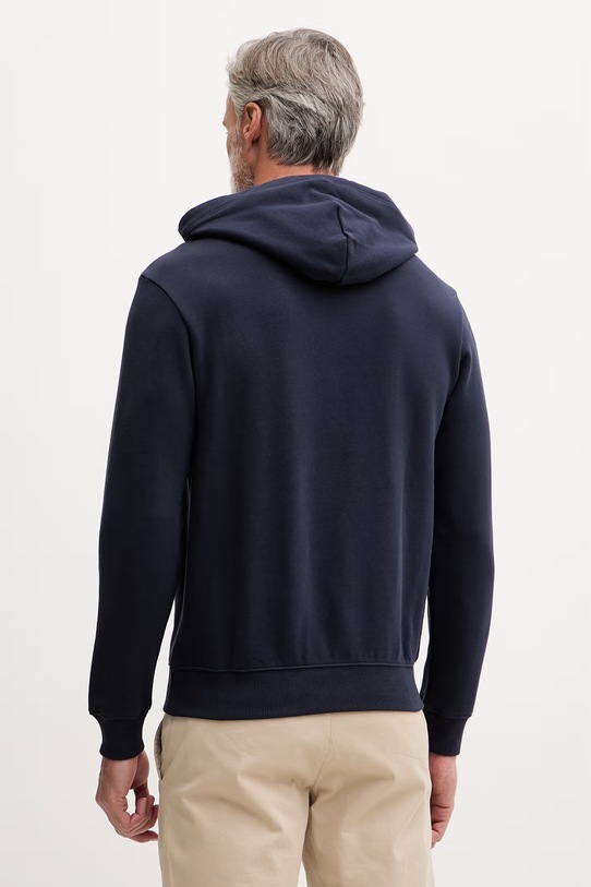 Odzież Napapijri bluza z kapturem męska bawełniana B-BOX LOGO NP0A4I7V1761 granatowy