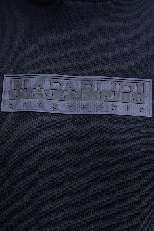 Napapijri bluza z kapturem męska bawełniana B-BOX LOGO NP0A4I7V1761 granatowy