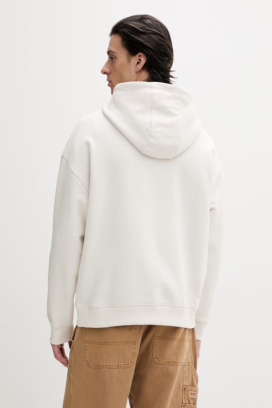 Oblečení Bavlněná mikina HUGO Dagethood 50556389 béžová