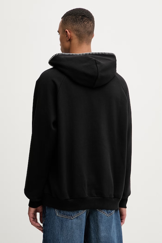Oblečenie HUGO mikina pánska bavlnená Darohood 50556570 čierna