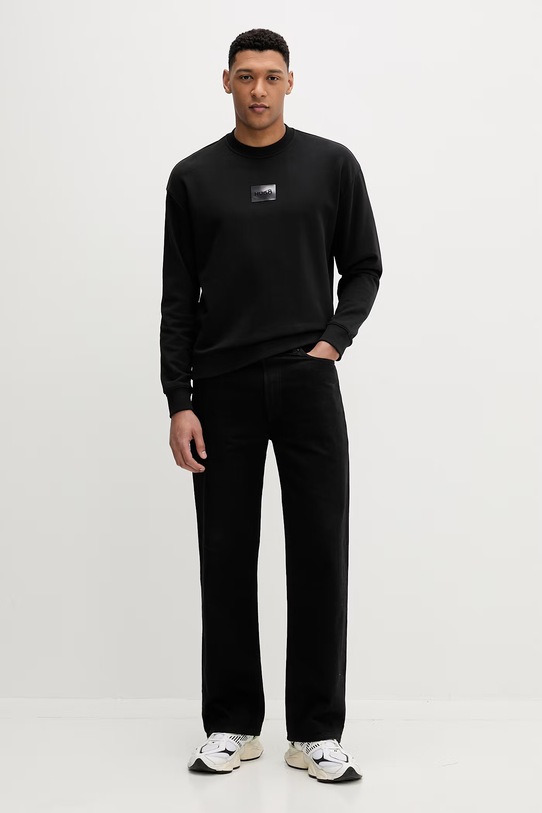 HUGO bluza bawełniana Daylo 50557452 czarny SS26