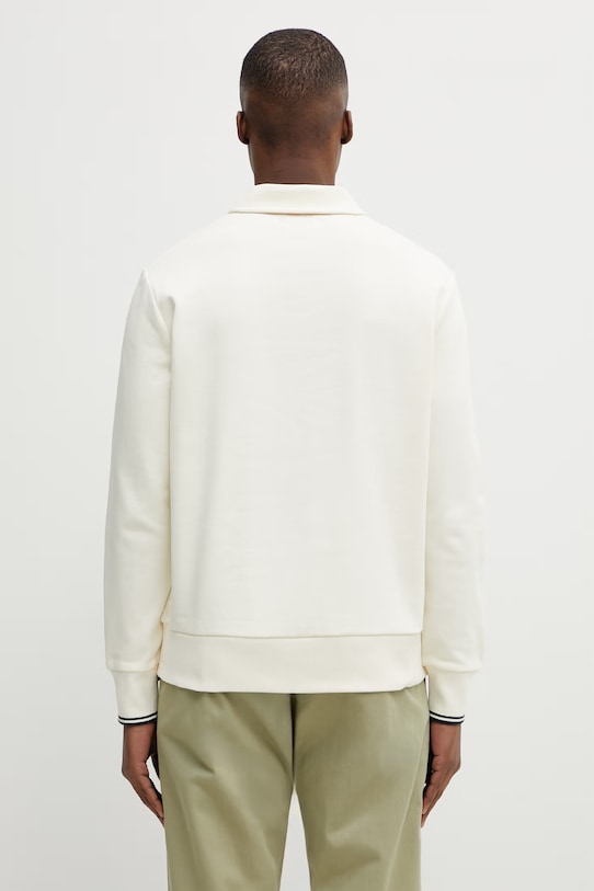 Odzież Fred Perry bluza bawełniana M2426 beżowy