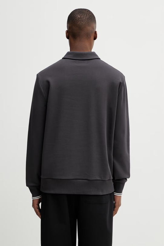 Odzież Fred Perry bluza bawełniana M2426 szary