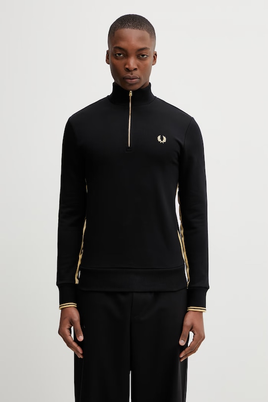 Fred Perry bluza bawełna czarny M2444