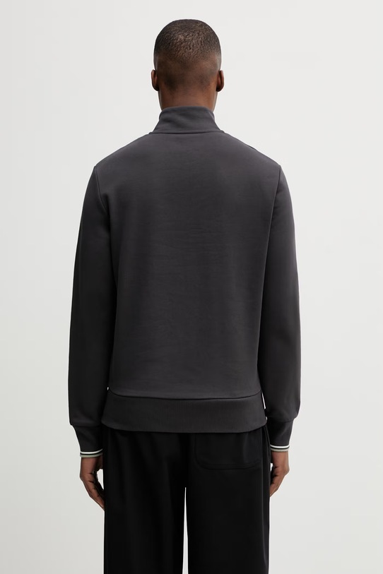 Odzież Fred Perry bluza bawełniana M3574.87A szary
