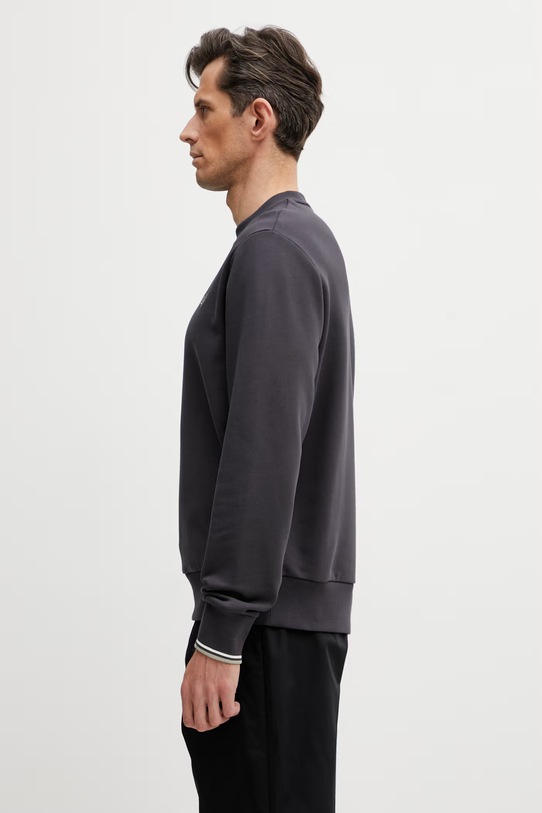 Fred Perry bluza bawełniana męska M7535.87A szary SS26