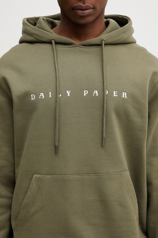 Daily Paper bluza bawełniana alias dias zielony 2610052