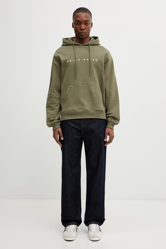 Daily Paper bluza bawełniana alias dias 2610052 zielony