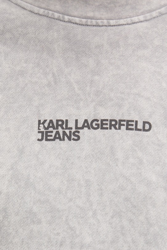 Karl Lagerfeld Jeans bluza męska bawełniana B2M20032 szary