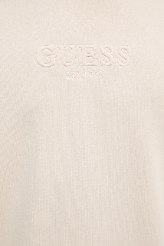 Guess mikina pánská bavlněná M6GQ07.K3045 béžová