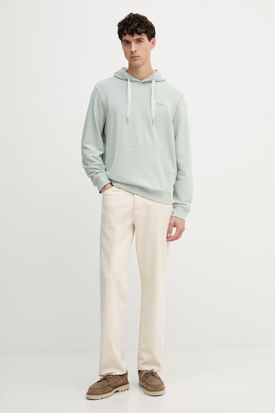 Guess bluza męska M6GQ06.K3011 zielony SS26