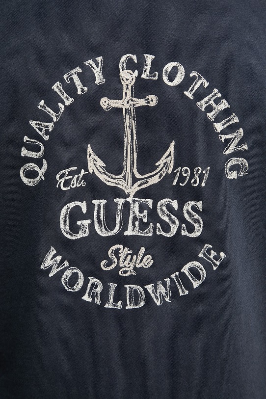 Guess bluza męska bawełniana M6GQ23.K3464 granatowy
