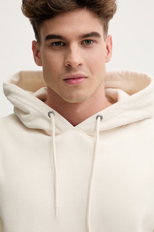 The North Face bluza z kapturem męska Redbox beżowy NF0A8EFZQLI1