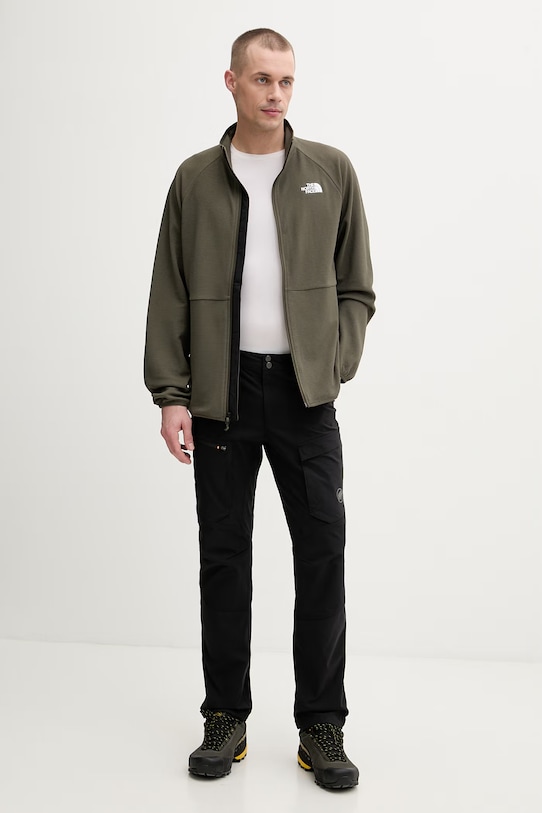 The North Face bluza męska KECHA NF0A8G0W21L1 zielony SS26