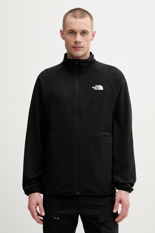 The North Face bluza rozpinana męska KECHA czarny NF0A8G0WJK31