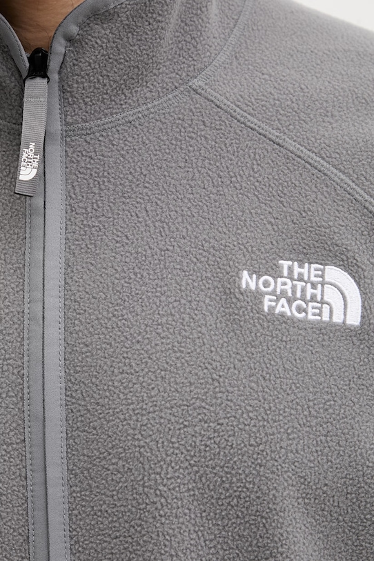 The North Face sportska dukserica za muškarce s flisom OXARA NF0A8G0Z0UZ1 siva