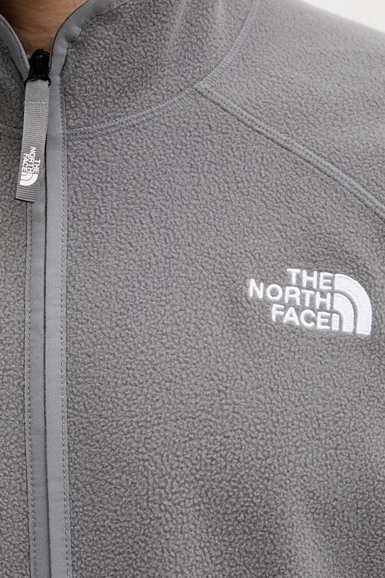 The North Face спортен суичър мъжки полар OXARA NF0A8G0Z0UZ1 сив