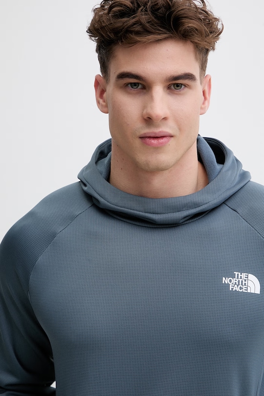 The North Face bluza z kapturem męska Reaxion 2.0 niebieski NF0A8G2ALGW1