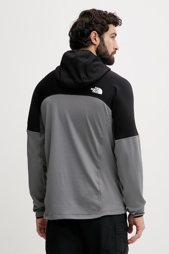 Odzież The North Face bluza sportowa męska Powergrid stormgap NF0A8G2WRPI1 szary