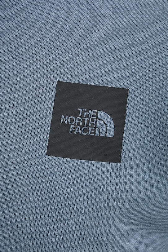 The North Face mikina s kapucňou pánska s bavlnou Evolution NF0A8G9E0U31 modrá