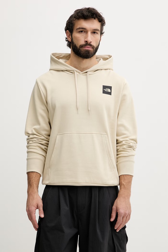 The North Face bluza męska z bawełną Evolution beżowy NF0A8G9EDOM1