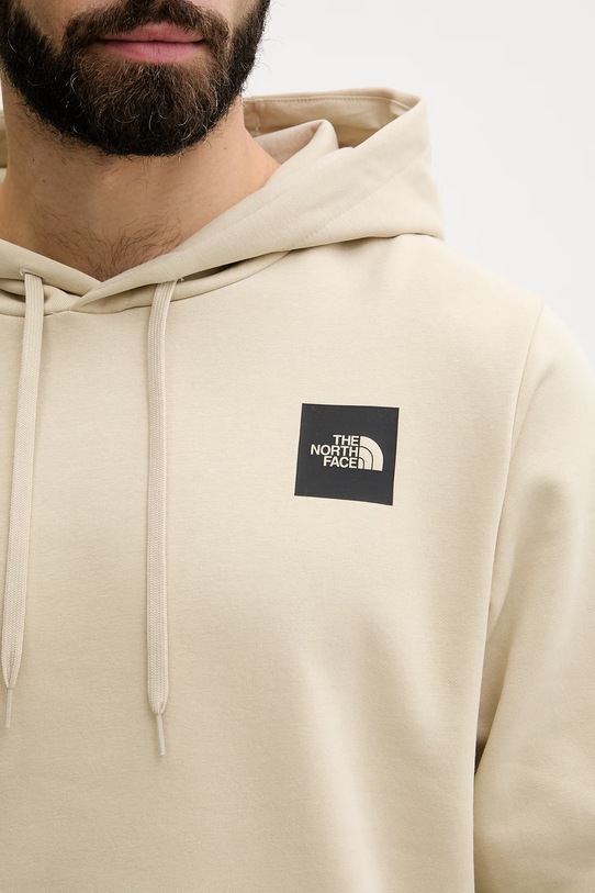 The North Face bluza męska z bawełną Evolution NF0A8G9EDOM1 beżowy