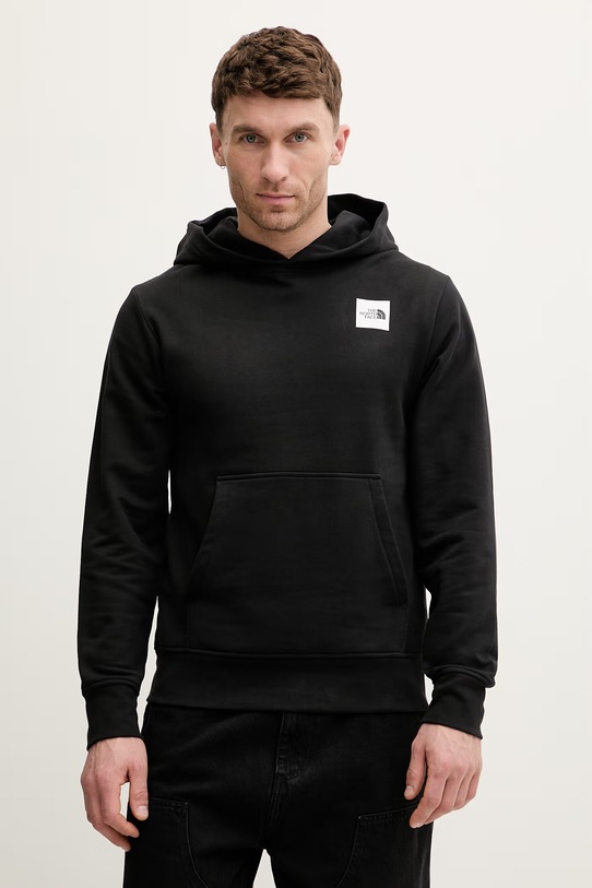 Odzież The North Face bluza z kapturem męska bawełniana EXPEDITION PHOTO RELAXED NF0A8G9NJK31 czarny