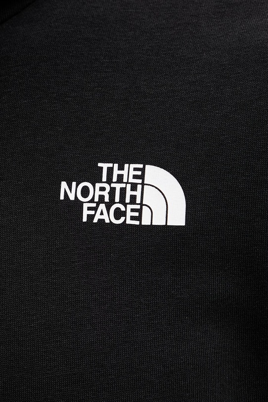The North Face bluza z kapturem męska z bawełną MONTE NF0A8GA8JK31 czarny