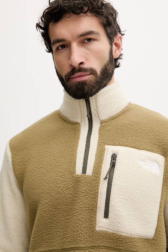 The North Face bluza rozpinana męska Yumiori zielony NF0A883SLZO1