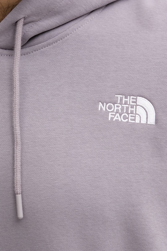 The North Face mikina pánská s bavlnou Essential NF0A89ESG7O1 fialová