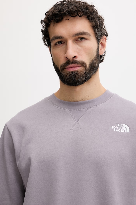 The North Face bluza męska bawełniana Essential fioletowy NF0A89ETG7O1