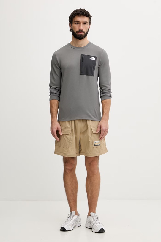 The North Face bluza męska KECHA NF0A8CS9SOU1 szary SS26