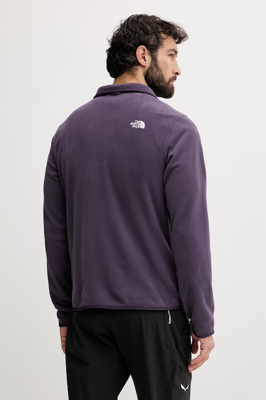 Odzież The North Face bluza sportowa męska polarowa NF0A8D0RG5O1 fioletowy