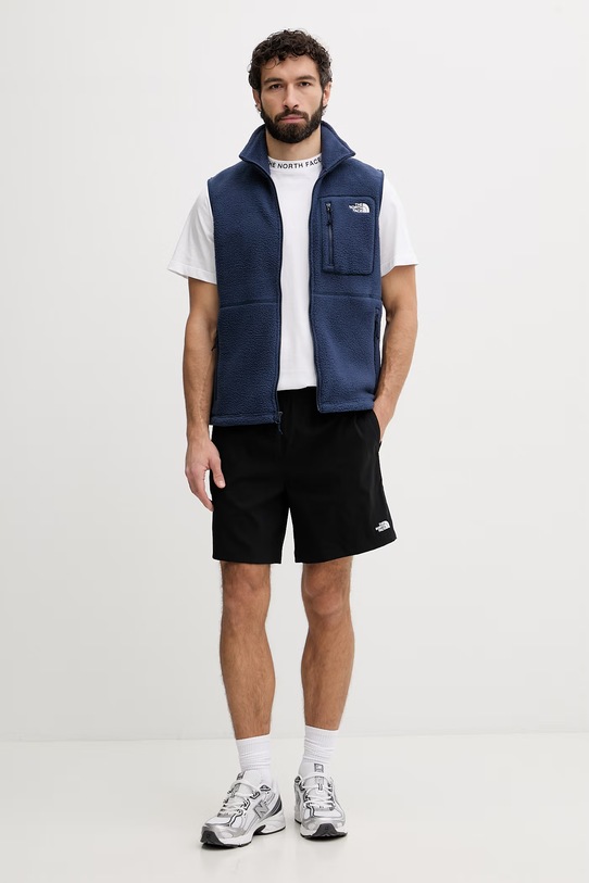 The North Face bluza bez rękawów męska polarowa YUMIORI NF0A8B658K21 granatowy SS26