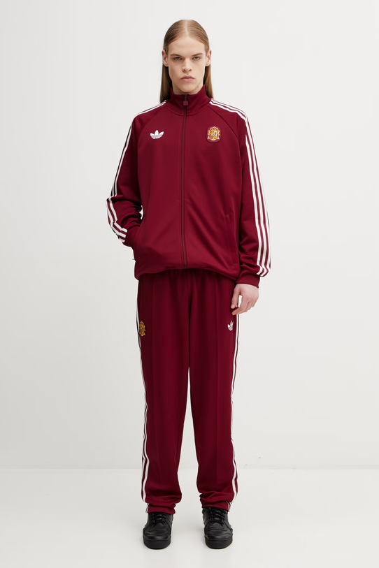 adidas Originals bluza męska JZ2254 bordowy