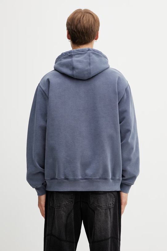 Odzież by Parra Not fade away bluza z kapturem damska 55115 niebieski