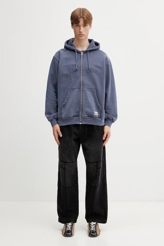 by Parra Not fade away bluza z kapturem damska 55115 niebieski