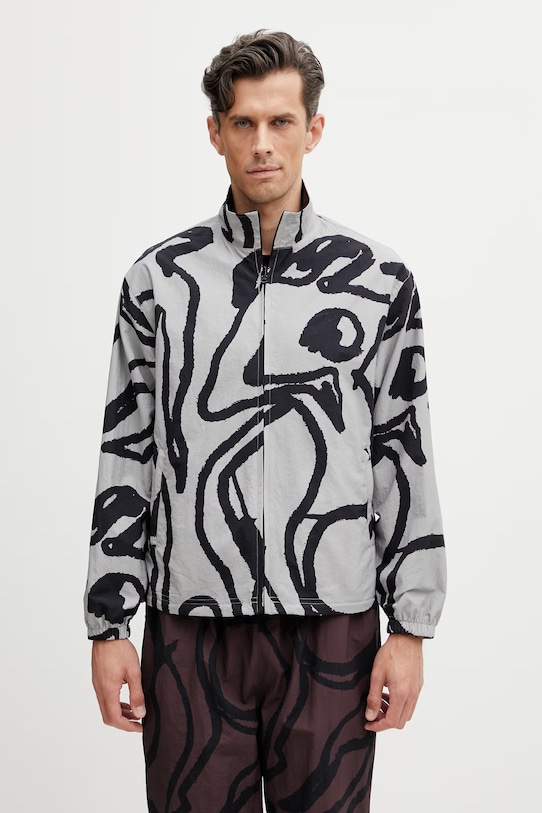 by Parra Freak scene bluza rozpinana męska szary 55215.Grey