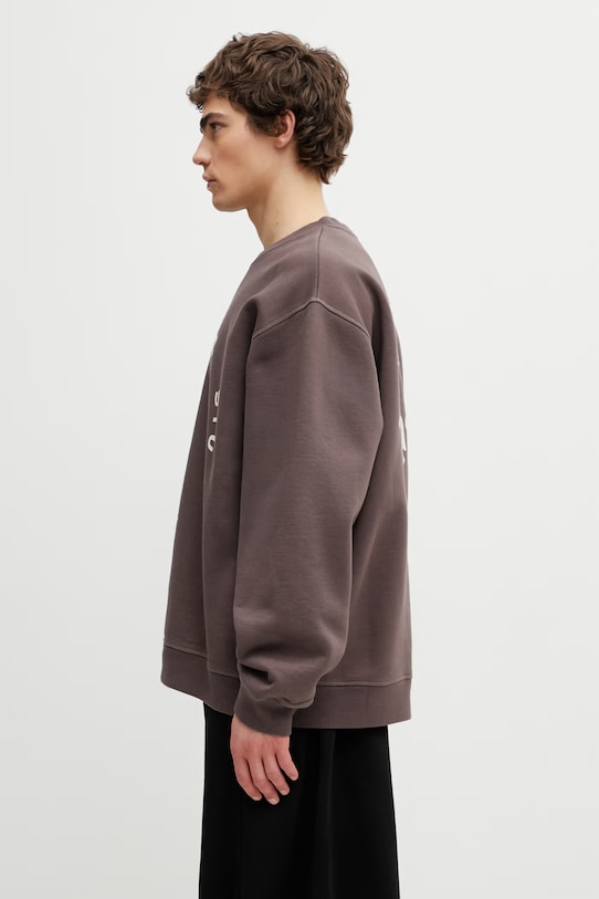 By Parra Gasoline bluza z bawełną męska 55236 brązowy SS26