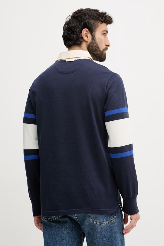 Odzież Gant bluza męska bawełniana 2065099 granatowy