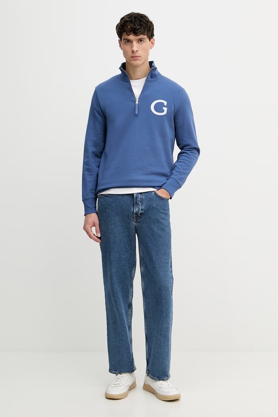 Gant bluza męska 2067119 niebieski SS26