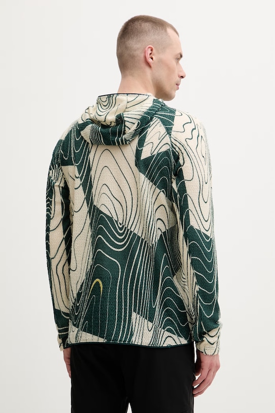 Odzież Peak Performance bluza polarowa męska Freelight Alpha G81132 turkusowy