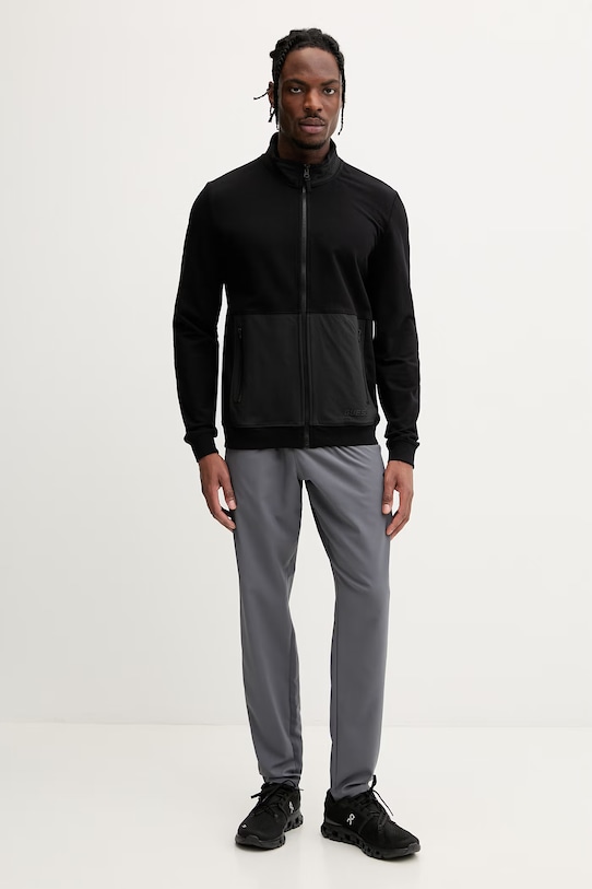 Guess bluza rozpinana męska Z6GQ04.K2833 czarny SS26