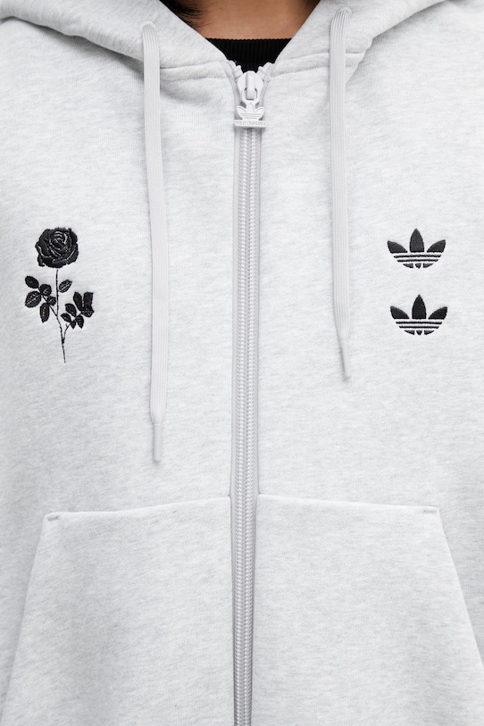 adidas Originals x Willy Chavarria men's sweatshirt with cotton gray KV2250