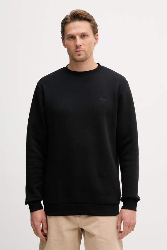 Rip Curl кофта чоловіча з бавовною CLASSIC SURF чорний 0APMFL