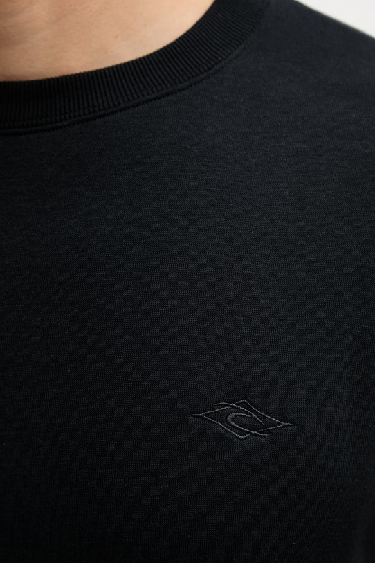 Rip Curl кофта чоловіча з бавовною CLASSIC SURF 0APMFL чорний