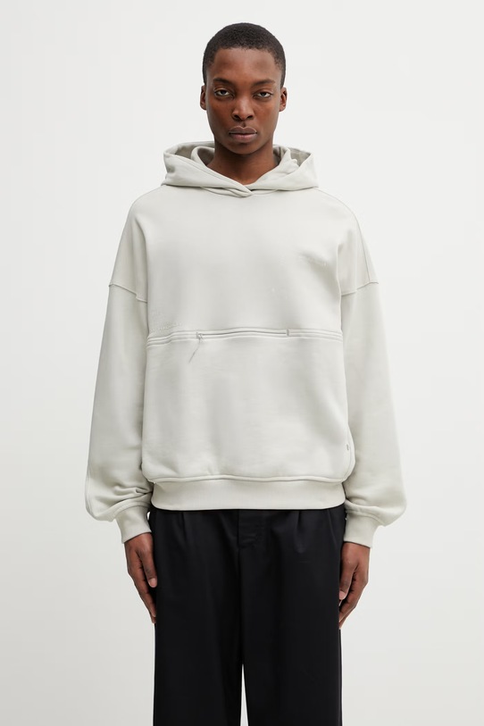 adidas Performance adidas x Koumori bluza sportowa bawełniana męska beżowy KB8422