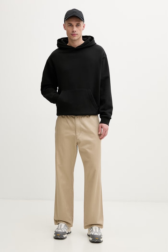 Oakley bluza z kapturem męska bawełniana SANDBOARD FOA407910 czarny SS26